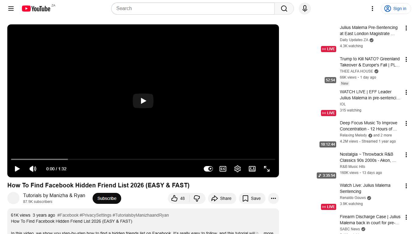 How To Find Facebook Hidden Friend List 2026 (EASY & FAST) - YouTube